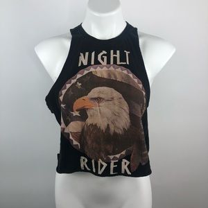 American Eagle Night Rider Crop Top